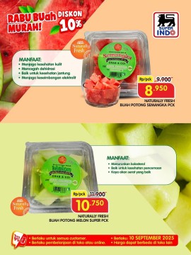 Diskon Superindo buah segar. (instagram)
